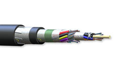 Corning 288TUL-T4631D2N 288 Fiber 50 µm Multimode Industrial LSZH Tray-Rated Loose Tube Gel-Free Double Jacket Cable