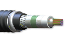 Corning LSZH Ultra Ribbon Indoor/Outdoor Interlocking Armored Gel-Filled Cable