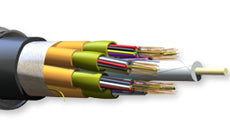 Corning 072K8F-T3130-A1 72 Fiber 62.5 µm Multimode Freedm One Unitized Interlocking Armored Tight-Buffered Riser Cable