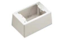 Panduit JBP1DEI Non-Metallic Power Rated Deep Outlet Box Electric Ivory