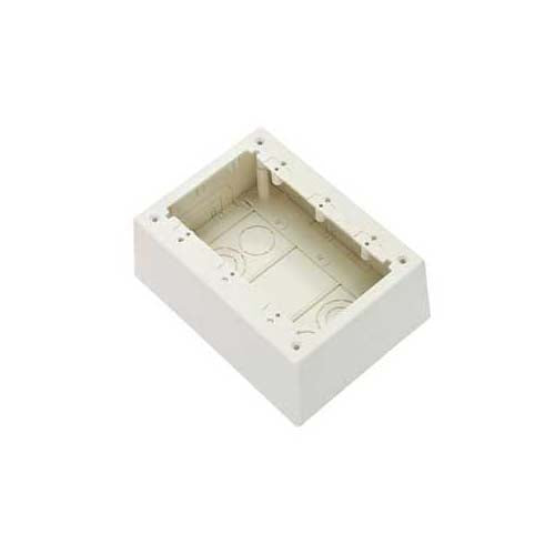 Panduit JBP3DEI Triple Gang Deep Outlet Box White