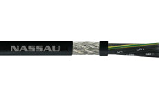 Helukabel 20 AWG 2 Cores Without Green-Yellow Conductor JZ-500-C Black EMC-Preferred Type Cu-Screened Flexible Meter Marking Copper Cable 10934