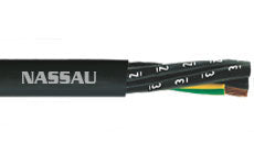 Helukabel 19 AWG 25 Cores Black Colour JZ-600 PUR Tear and Coolant Resistant 0.6/1kV Meter Marking Cable 28255