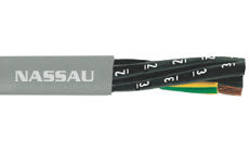Helukabel 19 AWG 7 Cores Grey Colour JZ-600 PUR Tear and Coolant Resistant 0.6/1kV Meter Marking Cable 28317