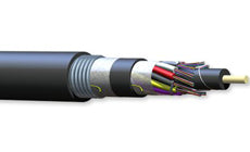 Corning 144ZUV-T4101D20 144 Fiber SMF-28 Ultra Singlemode LSZH Loose Tube Gel-Free Corrugated Armored Cable