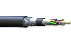 Corning 024ZUV-T4101D20 24 Fiber SMF-28 Ultra Singlemode LSZH Loose Tube Gel-Free Corrugated Armored Cable