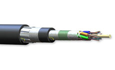 Corning 036KUL-T4630DFN 36 Fiber 62.5 µm Multimode Industrial LSZH Tray-Rated LT Gel-Free Double Jacket Rodent Resistant Cable
