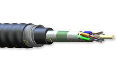 Corning 072ZUZ-T4101DAZ 72 Fiber SMF-28 Ultra Singlemode LSZH Loose Tube Gel-Free Interlocking Armored Cable