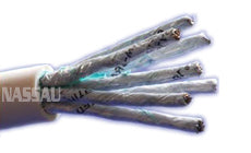 RSCC Aerodefense 22 AWG 16 Coaxial Cable Overall Jacket Low Smoke Multi Coaxial Shipboard Wire MIL-DTL-24643/28-01UN