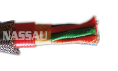 RSCC Aerodefense 21 AWG 3 Pairs Armored Copper and Constantan Thermocouple Wire Cable MIL-DTL-24643/24-09AN