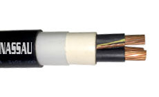 Prysmian Cable 1 AWG Copper 600 Volt 3/C AIRGUARD Low Voltage Commercial and Industrial Cables Q06580A