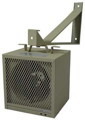 TPI Garage Workshop Fan Forced Portable Heater HF5848TC - 3600/4800W 208/240V