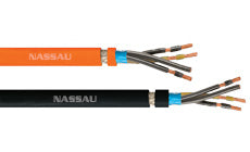 Helukabel 8 AWG 4 Cores Topserv 600 VFD EMC Preferred Type Highly Flexible Motor Power Supply Cable NFPA79 Edition 2012 Black Cable 62612