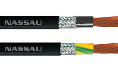 Helukabel 4 AWG 1 Core 25 mm&sup2; Cross-Sec. MultiSpeed 600-C-PUR -J/-O Special Cable For Drag Chains 1000V Screened EMC-Preferred Type Cable 25285