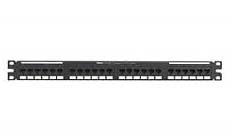 Panduit NK5EPPG24Y Category 5e NK Punchdown Patch Panel 1 RU Black