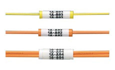 Panduit NWSLC-7Y White Cable Identification sleeve 3mm Duplex Fiber Pack of 100