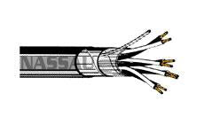 HW104 - INSTRUMENTATION CABLE 300 Volt UL Type PLTC &amp; ITC, 105&deg;C Multiple Triads Individual and Overall Shield PVC Insulation PVC Jacket Copper Conductors - 18 AWG - 4 Triads