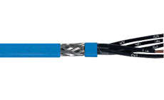 Helukabel 16 AWG 4 Cores OZ-BL-CY Outer Sheath Blue Intrinsic Safety Flexible Meter Marking Cable 14052