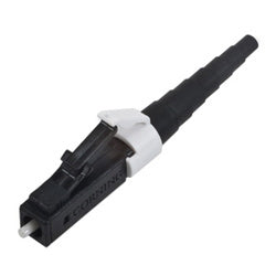Corning 95-050-LC-BP-Z Heat-Cure Connector LC 50 µm Multimode Black Pack of 100