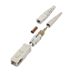 Corning 95-101-41-SP SC Connector 62.5 µm Multimode(OM1) Beige Housing Boot Beige
