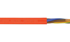 Helukabel 4 AWG 5 Cores With Green-Yellow Conductor PUR-750 Halogen Free Bare Copper Meter Marking Cable 49755