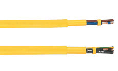 Helukabel 19 AWG 7 Cores PUR-GELB Yellow PVC Inner Sheath High Abrasion Coolant Resistant Meter Marking Cable 22204