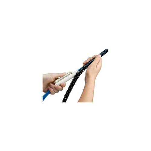 Panduit PW150F-L20 Pan-Wrap Split Harness Wrap 1.50in. Dia. Black 50ft. Per Roll