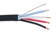 Belden 6624UG Cable 24 AWG 6 Conductors Communication and Control Cable Pro Audio and Intercom Systems Unshielded Pairs Plenum Rated Cable