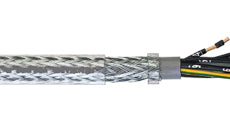 Helukabel 14 AWG 4 Cores With GN-YE Conductor SY-JZ Flexible Number Coded With Steel Wire Braiding Meter Marking Copper Cable 12079