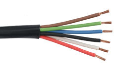 Belden 5309UE Cable 18 AWG 12 Conductors 7 Stranding Security and Alarm Cable Commercial Applications Unshielded Cable