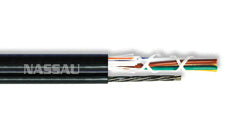 Superior Essex Cable 144 Fiber Count Messenger Size 12.7mm Dri-Lite Loose Tube Single Jacket Long Span Self Support Series 11MLS Cable 11144KDLY
