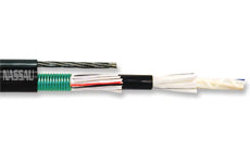Superior Essex Cable 36 Fiber Count Dri-Lite Loose Tube Double Jacket Single Armor Self Support Series 1ADM Cable 1A036XDMY