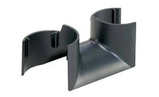 Panduit TRC2HDBL Fitting Bend Radius Control Trumpet 2 in.x2 in. FiberRunner Black