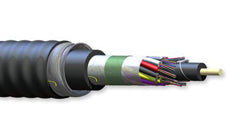 Corning 192EUZ-T4101DAN 192 Fiber Singlemode Industrial LSZH Tray-Rated Loose Tube Gel-Free Interlocking Armored Cable