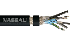 Helukabel 14 AWG 4 Cores Black Colour Topflex 650 VFD EMC-Preferred Type Flexible Motor Power Supply Cable With Control Cores NFPA79 Cable 63138