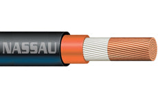 Prysmian and Draka Cable 1000 MCM Bostrail Traction Power Cable Single Conductor EPR Insulated XLPO Jacket 2000V TR1000