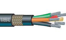 Prysmian and Draka Cable 4 AWG Bostrig Type P Five Conductor Armored and Sheathed 600V Power Cable T26165