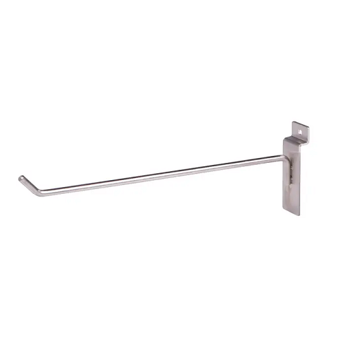 10" Slatwall Hooks - Boutique Collection Econoco BQSWH10SN (Pack of 96)