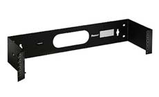 Panduit WBH2E Hinged Wall Mount Bracket 2 RU 15 inch Deep Black