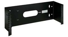 Panduit WBH4 Hinged Wall Mount Bracket 4 RU 6.3 inch Deep Black