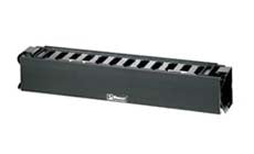 Panduit WMPHF2E Horizontal Cable Manager Front Only 2 RU Black
