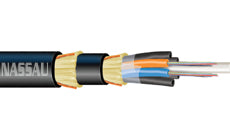 Prysmian and Draka Cable 98 to 108 Fiber Count XPRLTM Oil and Gas Utility Dielectric Double Jacket Low Temp Cable 2872010C1E1