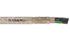 Helukabel 10 AWG 7 Cores Y-CY-JZ Flexible Cu-Screened Transparent EMC-Preferred Type Meter Marking Cable 16308