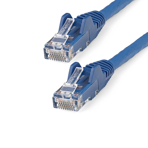 StarTech.com 6in LSZH Cat6 Ethernet Cable - Blue Snagless Patch Cord