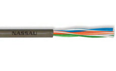 Superior Essex Cable 22 AWG 2 Pair Ivory Category 3 Station Wire Extreme CMR/CMX Outdoor Cable 11-002-88