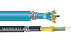 Prysmian and Draka Cable 18 Fiber Count 6 Subunit ezINTERLOCK Indoor Tight Buffered Plenum rated Cables 800AJ Series OFCP/FT6