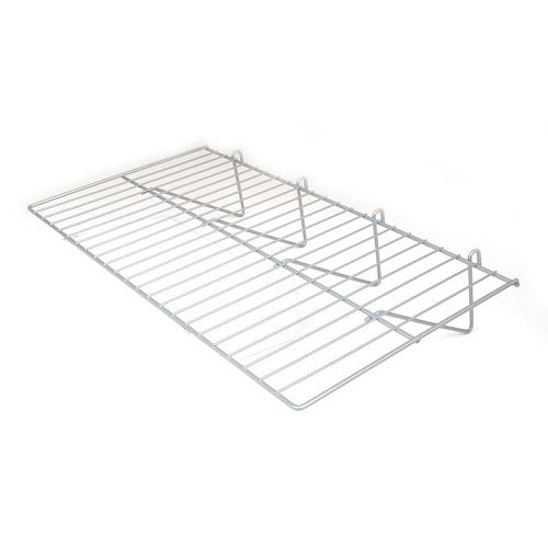 Straight Shelf W/ 1/8" Dia. Wire For Grid Panels Econoco GWEC/2412 (Pack of 6)