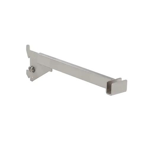 Boutique Series Hangrail Brackets for 1" Slots x 2" Centers Slotted Standards Econoco BQGR12SN (Pack of 25)