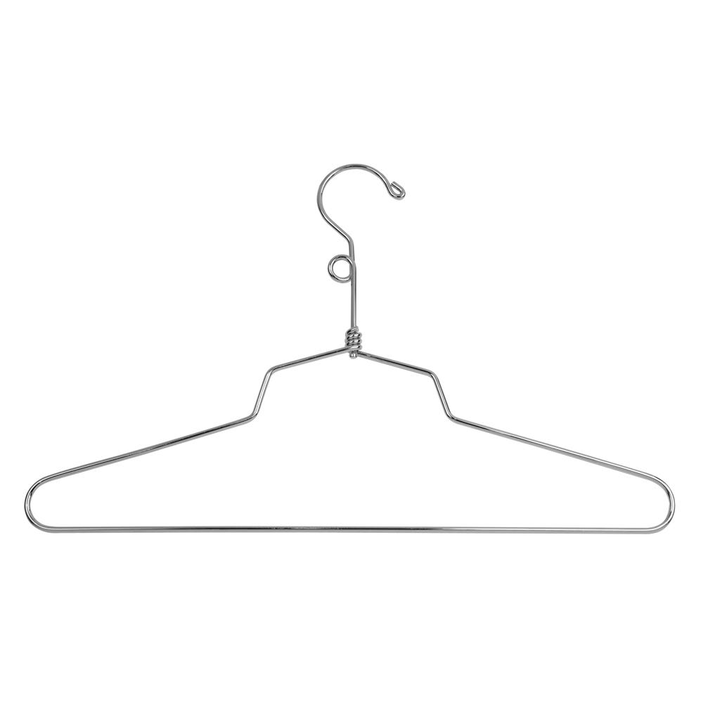 14" Steel Blouse Dress Hanger With Swivel Loop Hook Econoco SLD/14-LH (Pack Of 100)