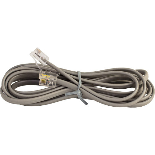Silver Satin Phone Cords